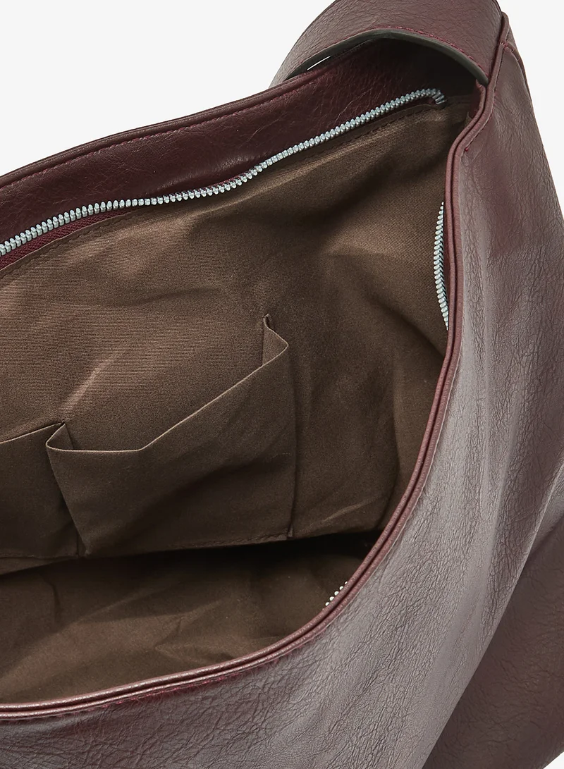 ELLA Brown Classic Slouch Tote Bag for Women | Best Price UAE
